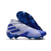 fodboldstøvler til mænd adidas Nemeziz 19+ FG Hvid Blå_1.jpg